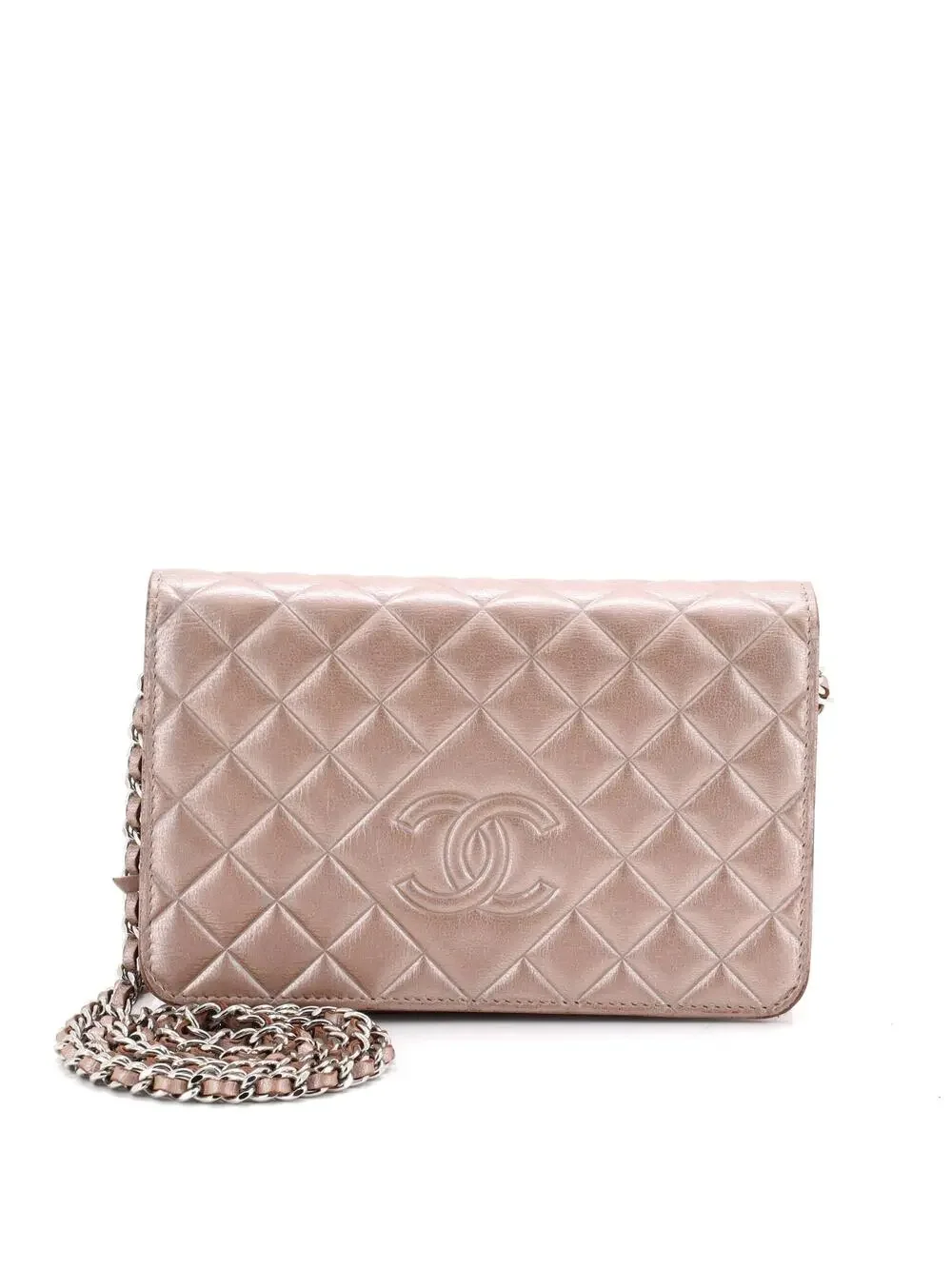 Chanel Diamond Cc Wallet On Chain #261951C23B